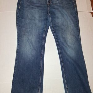 Nine West Dark Blue Flare Jeans